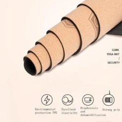 Merkloos TDR - Yoga Mat Met Tas- Natuurlijk Kurk En TPE - Vrij Van Schadelijke Stoffen, Hypoallergeen En 100% (biologisch) Afbreekbaar - Zeer Geschikt Voor Yin Yoga En Kundalini Yoga Met Draagtas En Draagband- 183x66x0,5 Cm - Mandala Bloem -Fit Gear Verkoop 1200x1200 1374