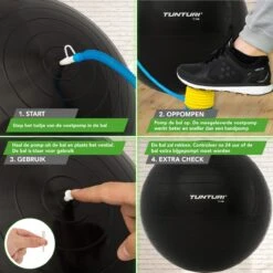 Tunturi Fitness Bal - Yoga Bal Inclusief Pomp - Pilates Bal - Zwangerschaps Bal - 55 Cm - Kleur: Zwart - Incl. Gratis Fitness App 12 Tunturi Fitness Bal - Yoga Bal Inclusief Pomp - Pilates Bal - Zwangerschaps Bal - 55 Cm - Kleur: Zwart - Incl. Gratis Fitness App -Fit Gear Verkoop 1200x1200 1404