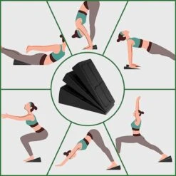 U Fit One 3 Stuks Slant Board - Squat Block - Stretch Board - Incline Board - Balance Board - Squat Wedge -Fit Gear Verkoop 1200x1200 1486