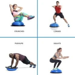 SWILIX ® Balanstrainer - Balance Board Met Weerstandsbanden - Balansbord Blauw -Fit Gear Verkoop 1200x1200 1508