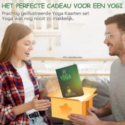 WEBU 51 Yoga Kaarten - Yoga Trainingskaarten - Yoga Oefeningen - Yoga Voor Thuis - Sporten - Fitness - Mat - Pilates - Incl. GRATIS Professionele Trainingsvideo’s -Fit Gear Verkoop 1200x1200 1900