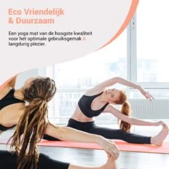 Yoga Mat Sportmat Fitnessmat Antislip Duurzaam Met Yoga Lessen - Roze -Fit Gear Verkoop 1200x1200 1908