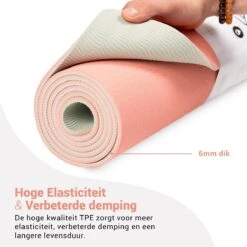 Yoga Mat Sportmat Fitnessmat Antislip Duurzaam Met Yoga Lessen - Roze -Fit Gear Verkoop 1200x1200 1910
