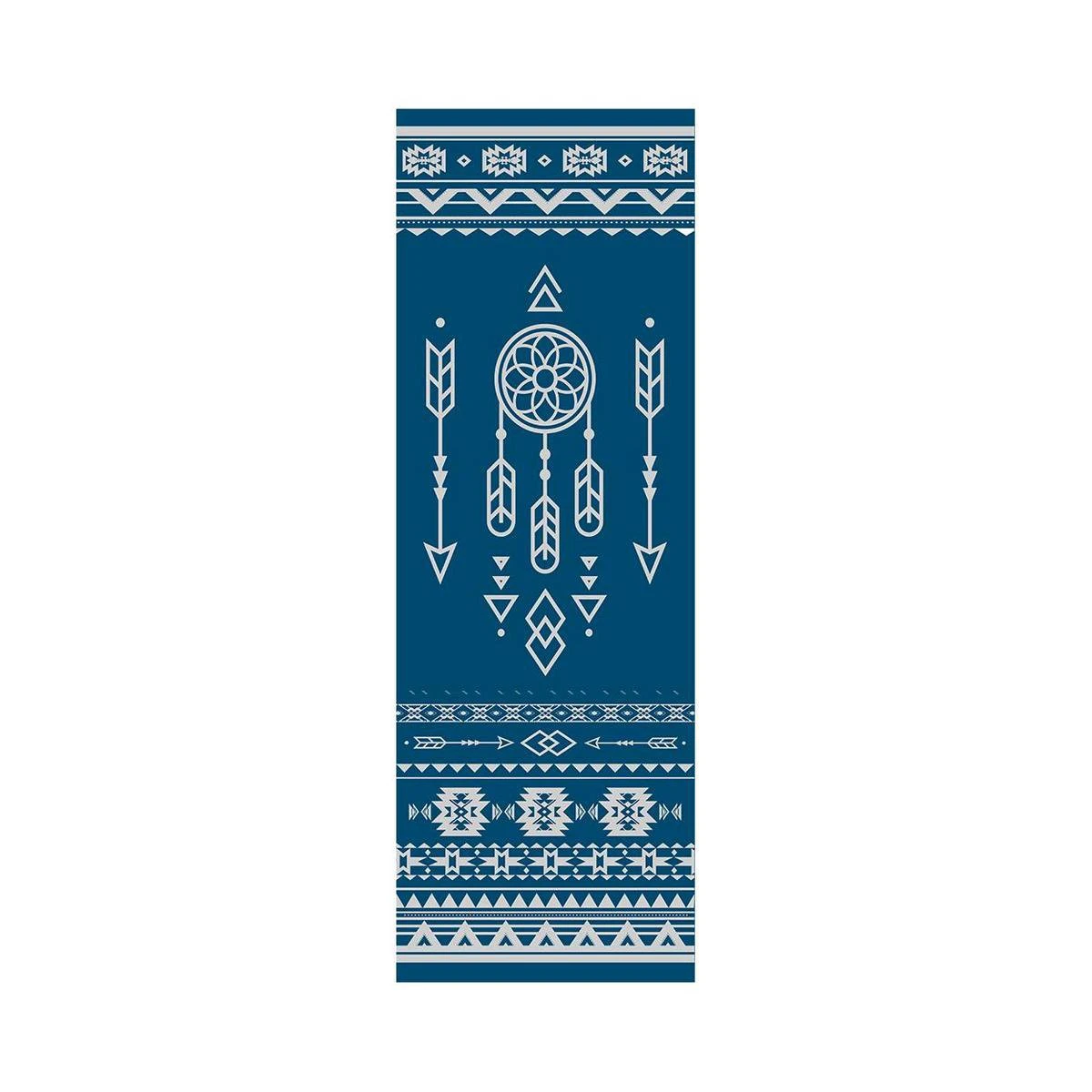 Love Generation ● Design Yoga Mat ● Fitness Mat ● Tribal Print ● Blauw 13 Love Generation ● Design Yoga Mat ● Fitness Mat ● Tribal Print ● Blauw - Afbeelding 11