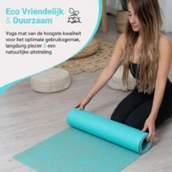 Yoga Mat Sportmat Fitnessmat Antislip Duurzaam Met Yoga Lessen - Turquoise -Fit Gear Verkoop 1200x1200 1936