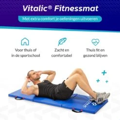 Extra Dikke Yoga Mat (5cm Dik En 180cm Lang) - XXL Anti Slip En Opvouwbare Yogamatten | Vitalic 13 Extra Dikke Yoga Mat (5cm Dik En 180cm Lang) - XXL Anti Slip En Opvouwbare Yogamatten | Vitalic -Fit Gear Verkoop 1200x1200 1939