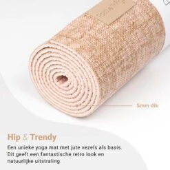 Yoga Mat Sportmat Fitnessmat Antislip Duurzaam Met Yoga Lessen - Beige -Fit Gear Verkoop 1200x1200 1963