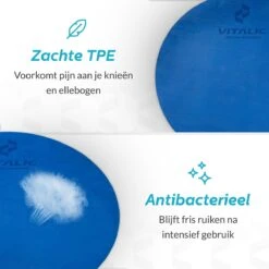 Ronde Yoga Mat Anti Slip (140 Cm Doorsnede) - Yogamat Extra Dik (6mm) - Yoga Matje | VITALIC -Fit Gear Verkoop 1200x1200 1973