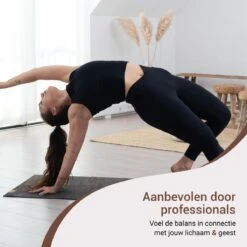 Yoga Mat Sportmat Fitnessmat Antislip Duurzaam Met Yoga Lessen - Bruin -Fit Gear Verkoop 1200x1200 1978
