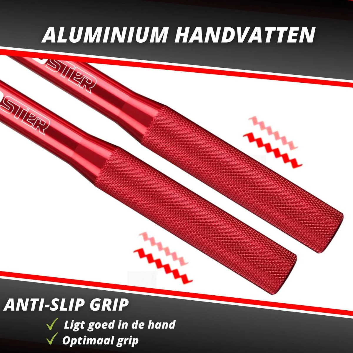 Professioneel Crossfit & Fitness Springtouw – Jump Rope – Speedrope – Verstelbaar – Rood 4 Professioneel Crossfit & Fitness Springtouw – Jump Rope – Speedrope – Verstelbaar – Rood - Afbeelding 2