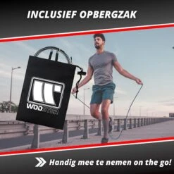 Professioneel Crossfit & Fitness Springtouw – Jump Rope – Speedrope – Verstelbaar – Zwart -Fit Gear Verkoop 1200x1200 2014