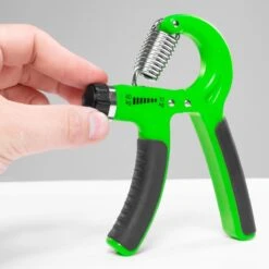 #DoYourFitness® - Verstelbare / Instelbare Handtrainer »Siro« - Pols / Onderarm Training - Knijphalter / Handknijper - Ter Versterkingen Van Handspieren - Groen -Fit Gear Verkoop 1200x1200 2053