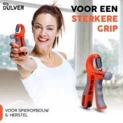 Pulver -Handtrainer 10 To 60kg Met Vingertrainer - Handknijper- Knijphalter - Armtrainer – Gewichten - Hand Knijper Set - Handgripper - Hand Gripper - Grip - Onderarm Trainer - Buigveer – Grip Trainer - Vinger - Hand Spier - Fitness - Oranje 13 Pulver -Handtrainer 10 To 60kg Met Vingertrainer - Handknijper- Knijphalter - Armtrainer – Gewichten - Hand Knijper Set - Handgripper - Hand Gripper - Grip - Onderarm Trainer - Buigveer – Grip Trainer - Vinger - Hand Spier - Fitness - Oranje -Fit Gear Verkoop 1200x1200 2098