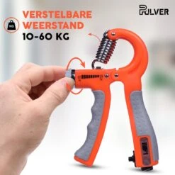 Pulver -Handtrainer 10 To 60kg Met Vingertrainer - Handknijper- Knijphalter - Armtrainer – Gewichten - Hand Knijper Set - Handgripper - Hand Gripper - Grip - Onderarm Trainer - Buigveer – Grip Trainer - Vinger - Hand Spier - Fitness - Oranje 15 Pulver -Handtrainer 10 To 60kg Met Vingertrainer - Handknijper- Knijphalter - Armtrainer – Gewichten - Hand Knijper Set - Handgripper - Hand Gripper - Grip - Onderarm Trainer - Buigveer – Grip Trainer - Vinger - Hand Spier - Fitness - Oranje -Fit Gear Verkoop 1200x1200 2099