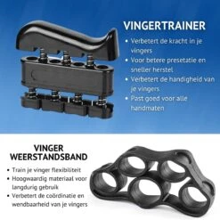 KANGKA 6 Delige Handtrainer Set – Verstelbare Handknijper - Handgrip - Vingertrainer - Onderarm Grip Trainer – Stressbal, Knijphalter, Stretcher & Grip Bal 12 KANGKA 6 Delige Handtrainer Set – Verstelbare Handknijper - Handgrip - Vingertrainer - Onderarm Grip Trainer – Stressbal, Knijphalter, Stretcher & Grip Bal -Fit Gear Verkoop 1200x1200 2122