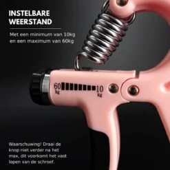 U-Fit One Teller Handtrainer 10 Tot 60kg - Verstelbare Handgrip - Handknijper - Vingertrainer - Onderarm Grip Trainer - Roze 14 U-Fit One Teller Handtrainer 10 Tot 60kg - Verstelbare Handgrip - Handknijper - Vingertrainer - Onderarm Grip Trainer - Roze -Fit Gear Verkoop 1200x1200 2138