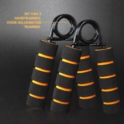 U Fit One 2 Stuks Handtrainer Set - 25kg Weerstand - Handknijper - Knijphalter- Onderarm Trainer Fitness - Grip - Grijper - Hand Trainer - Grip Trainer - RSI - Pols -Fit Gear Verkoop 1200x1200 2153