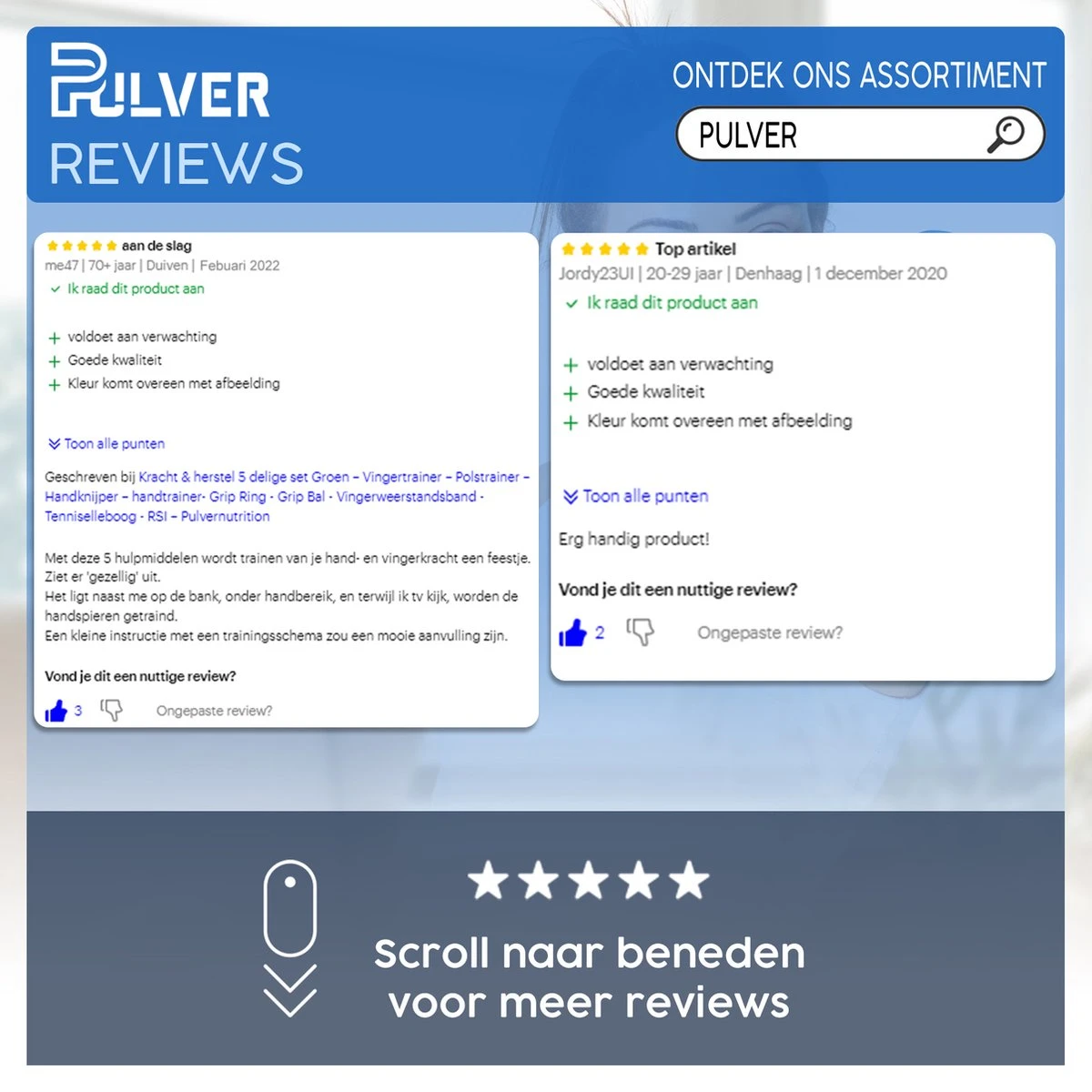 Pulver -Handtrainer 10 To 60kg Met Vingertrainer - Handknijper- Knijphalter - Armtrainer – Gewichten - Hand Knijper Set - Handgripper - Hand Gripper - Grip - Onderarm Trainer - Buigveer – Grip Trainer - Vinger - Hand Spier - Fitness - Grijs 8 Pulver -Handtrainer 10 To 60kg Met Vingertrainer - Handknijper- Knijphalter - Armtrainer – Gewichten - Hand Knijper Set - Handgripper - Hand Gripper - Grip - Onderarm Trainer - Buigveer – Grip Trainer - Vinger - Hand Spier - Fitness - Grijs - Afbeelding 6