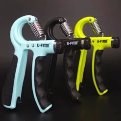 U-Fit One Teller Handtrainer 10 Tot 60kg - Verstelbare Handgrip - Handknijper - Vingertrainer - Onderarm Grip Trainer - Zwart -Fit Gear Verkoop 1200x1200 2171