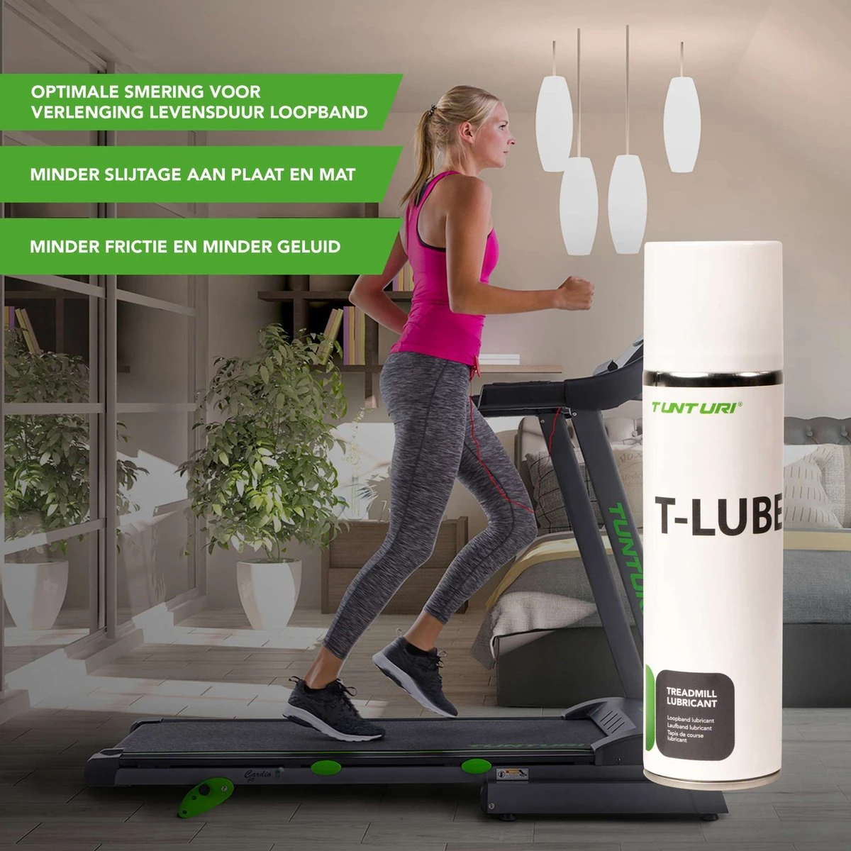 Tunturi Loopband Smeermiddel - Loopband Olie - Incl. Spraybuis - 200ml 4 Tunturi Loopband Smeermiddel - Loopband Olie - Incl. Spraybuis - 200ml - Afbeelding 2