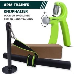 Wrist Roller - Onderarm Trainer - Forearm Trainer - Incl. Handknijper - Knijphalter -Fit Gear Verkoop 1200x1200 2255