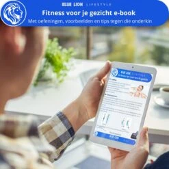 Blue Lion Kaaktrainer - Kaaklijn Trainer - Kaak Trainer Met Opbergdoos En Ketting - 2 Extra Bijtstrips - Jawline Trainer -Fit Gear Verkoop 1200x1200 2275