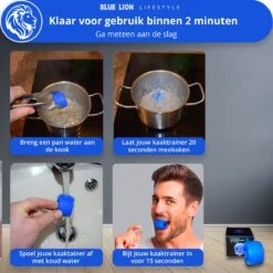 Blue Lion Kaaktrainer - Kaaklijn Trainer - Kaak Trainer Met Opbergdoos En Ketting - 2 Extra Bijtstrips - Jawline Trainer -Fit Gear Verkoop 1200x1200 2278