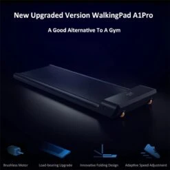 WalkingPad A1 PRO 746W Inklapbaar Elektrisch Loopband Fitness Walking Pad-0.5~6km/h -Automatische Snelheidsregeling Workout App-met LED Scherm/Afstandsbediening/Wiel-voor Thuis En Kantoor -Fit Gear Verkoop 1200x1200 234