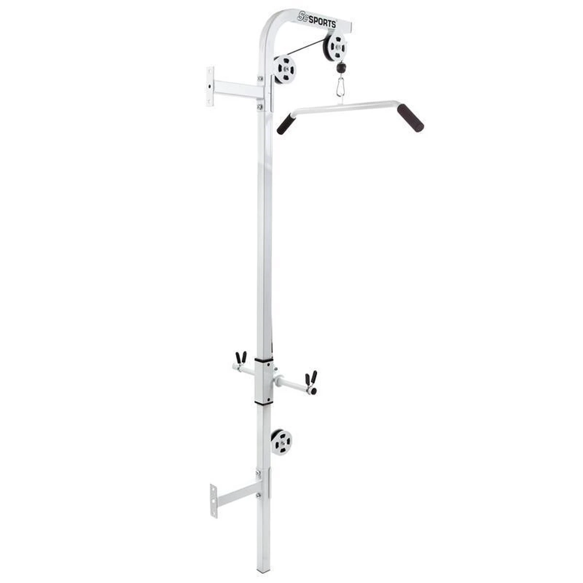 ScSPORTS® Lat Pulley - Fitness Kabelsysteem Voor Wandmontage - Incl. Handgreep - Lat Pulldown 4 ScSPORTS® Lat Pulley - Fitness Kabelsysteem Voor Wandmontage - Incl. Handgreep - Lat Pulldown - Afbeelding 2