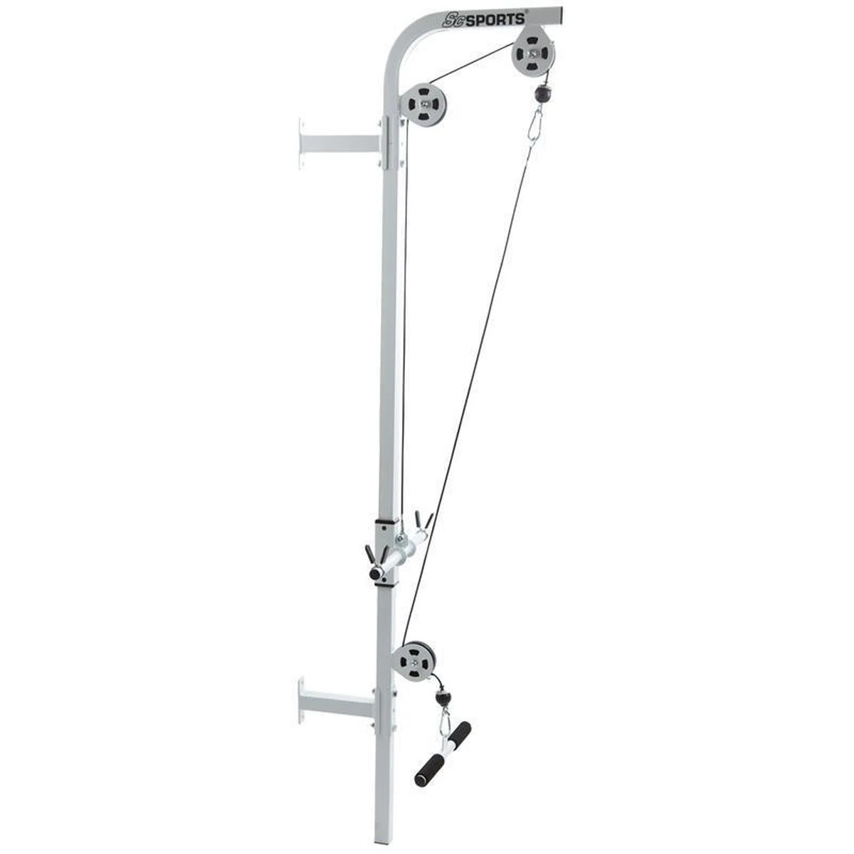 ScSPORTS® Lat Pulley - Fitness Kabelsysteem Voor Wandmontage - Incl. Handgreep - Lat Pulldown 5 ScSPORTS® Lat Pulley - Fitness Kabelsysteem Voor Wandmontage - Incl. Handgreep - Lat Pulldown - Afbeelding 3