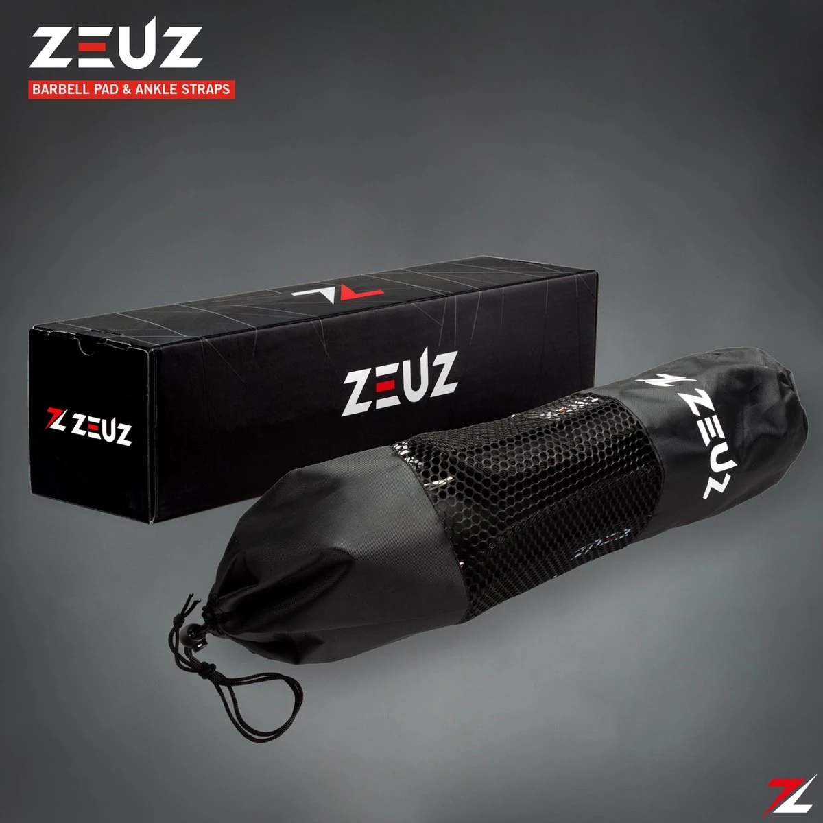 ZEUZ® Barbell Pad & 2 Stuks Enkelband Straps Fitness Set – Ankle Cuff Strap & Nekbeschermer – Zwart 11 ZEUZ® Barbell Pad & 2 Stuks Enkelband Straps Fitness Set – Ankle Cuff Strap & Nekbeschermer – Zwart - Afbeelding 9