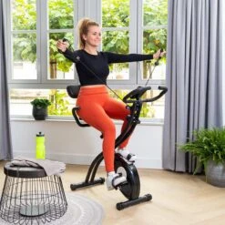 BluMill X-Bike - Opvouwbare Hometrainer - Fitness Fiets - Met Rugleuning - Incl. Extra Weerstandsbanden -Fit Gear Verkoop 1200x1200 365