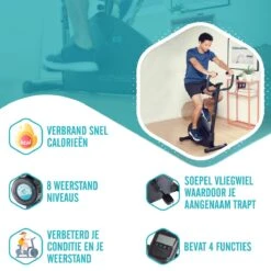 Hometrainer Fitness Fiets - Verstelbaar - Met Lcd-scherm - Veilig En Comfortabel 11 Hometrainer Fitness Fiets - Verstelbaar - Met Lcd-scherm - Veilig En Comfortabel -Fit Gear Verkoop 1200x1200 392
