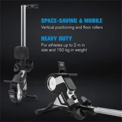 CAPITAL SPORTS Stream M1 Roeitrainer 105cm - LC Display - 8 Standen - Roeimachine - Roeiapparaat - Magneetweerstand -Fit Gear Verkoop 1200x1200 524