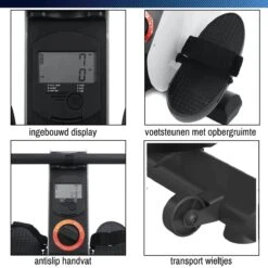 Roeitrainer Met 8 Weerstandsniveaus - Roeimachine Inklapbaar - Roeiapparaat Met Trainingscomputer -Fit Gear Verkoop 1200x1200 555