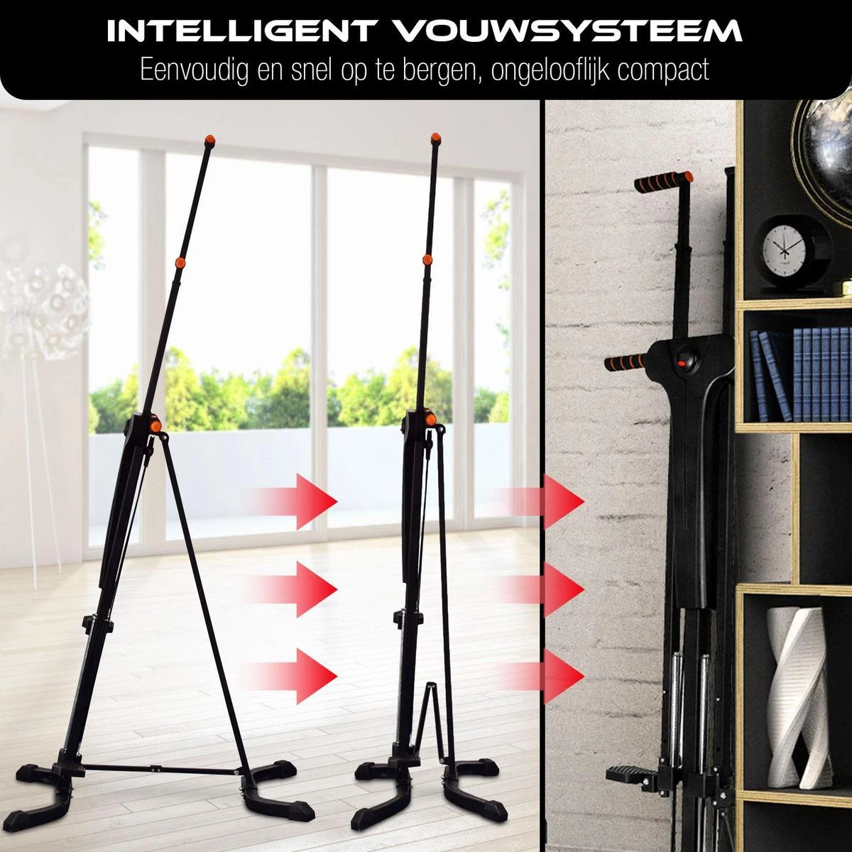Sportstech VC300 Stepper - Fitness Thuis - Vertical Climber - Inklapbaar 7 Sportstech VC300 Stepper - Fitness Thuis - Vertical Climber - Inklapbaar - Afbeelding 5
