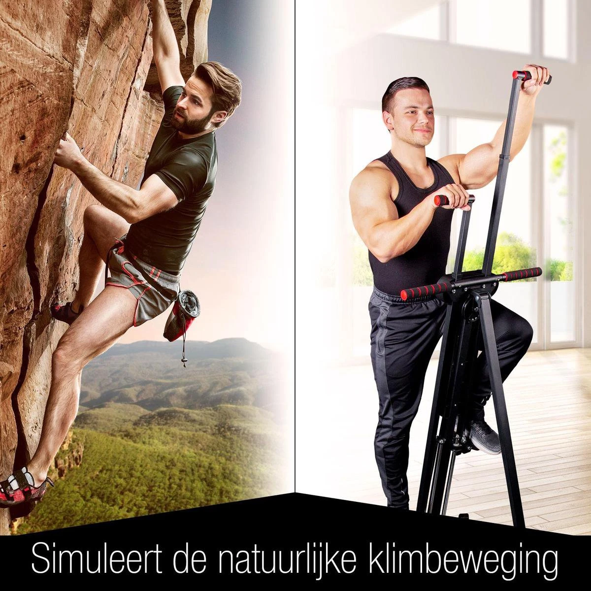 Sportstech VC300 Stepper - Fitness Thuis - Vertical Climber - Inklapbaar 8 Sportstech VC300 Stepper - Fitness Thuis - Vertical Climber - Inklapbaar - Afbeelding 6