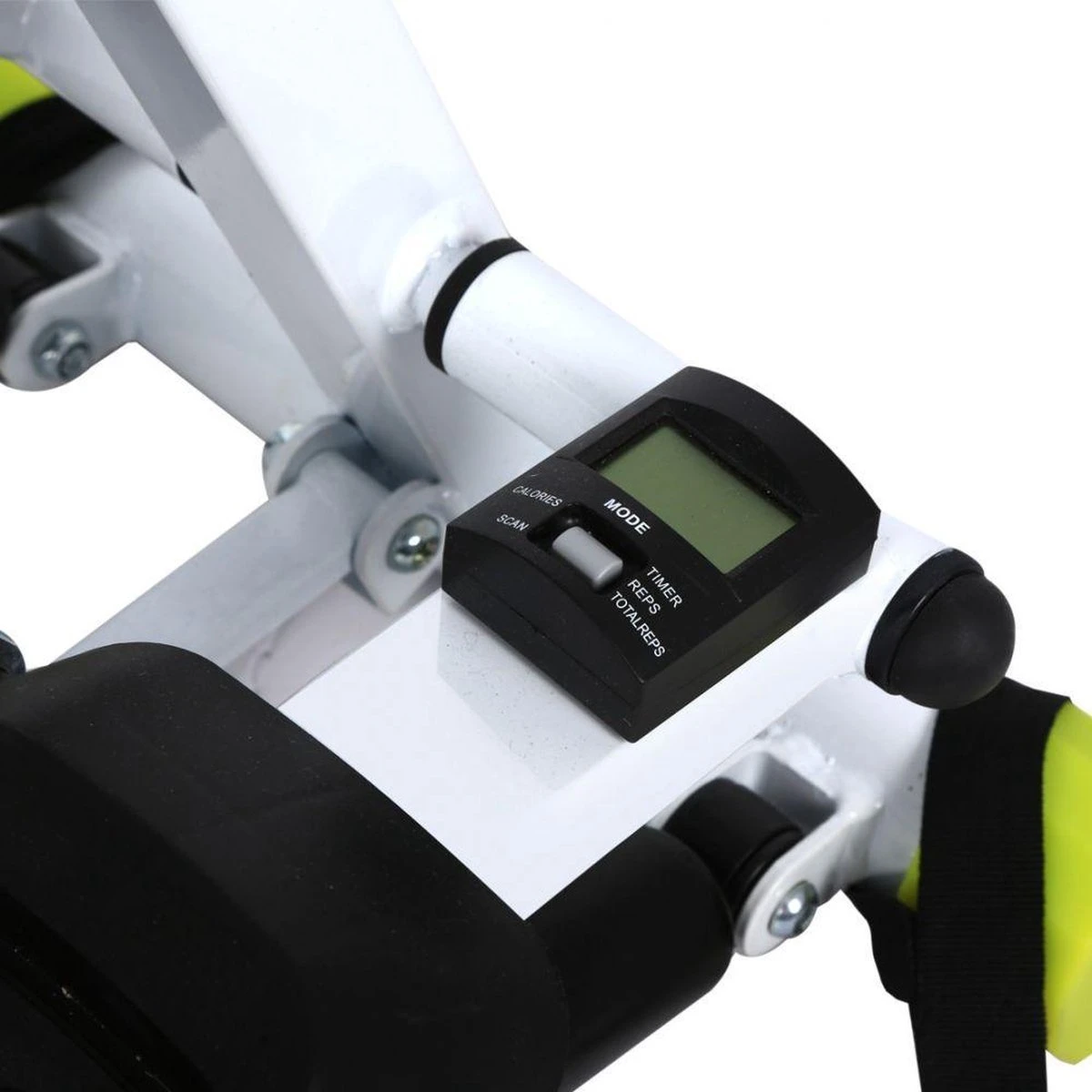 Wayflex - Opvouwbare Stepper - Hometrainer - Fitness Stepper - Fitnesstrainer - Wit/Zwart 6 Wayflex - Opvouwbare Stepper - Hometrainer - Fitness Stepper - Fitnesstrainer - Wit/Zwart - Afbeelding 4