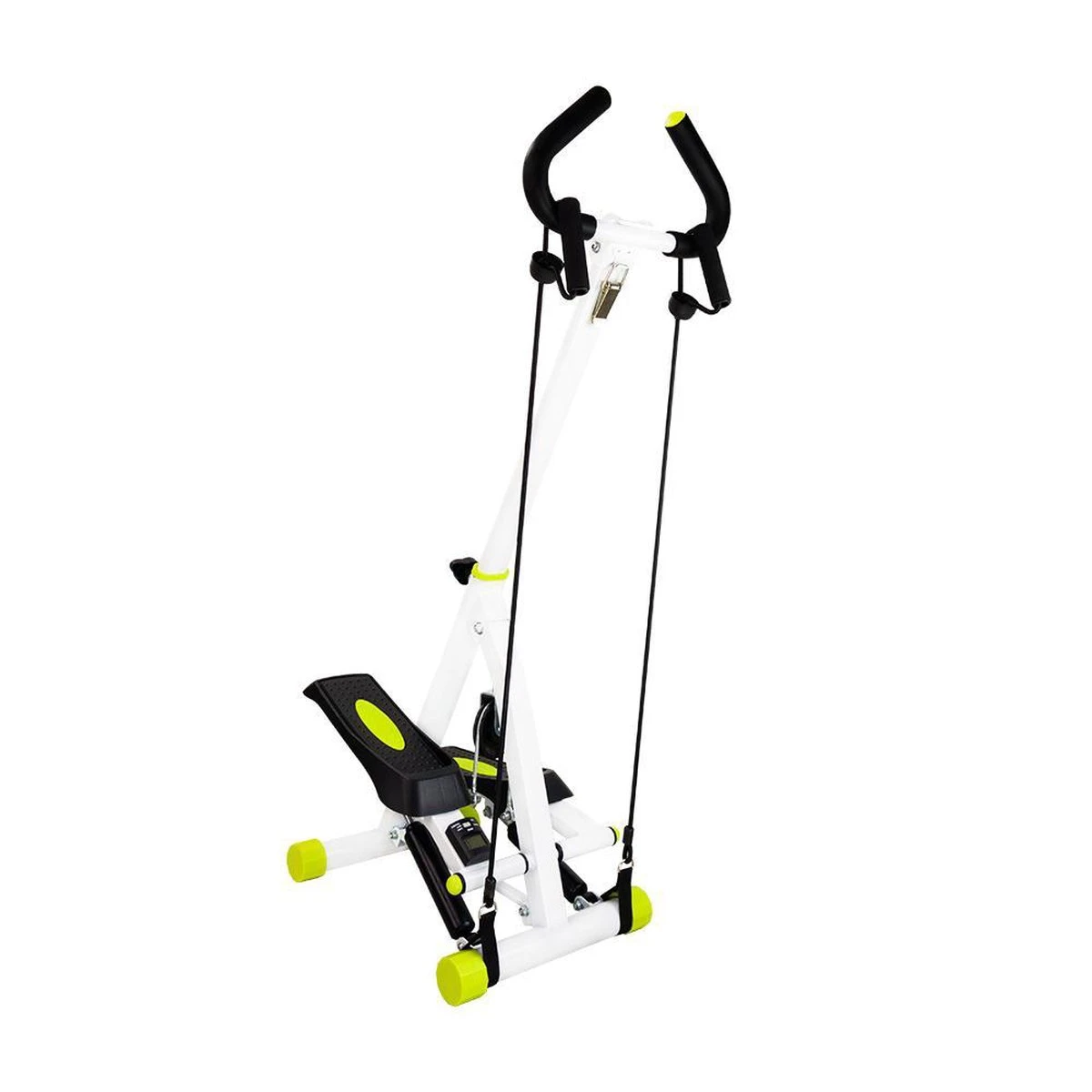 Wayflex - Opvouwbare Stepper - Hometrainer - Fitness Stepper - Fitnesstrainer - Wit/Zwart 15 Wayflex - Opvouwbare Stepper - Hometrainer - Fitness Stepper - Fitnesstrainer - Wit/Zwart - Afbeelding 13