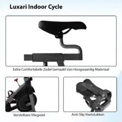Luxari - Indoor Cycle 2 - Computer Met O.a. Hartslagfunctie - Verstelbare Weerstand - 10 Kg Vliegwiel - I-pad/telefoon Houder - Fitness Fiets - Hometrainer 14 Luxari - Indoor Cycle 2 - Computer Met O.a. Hartslagfunctie - Verstelbare Weerstand - 10 Kg Vliegwiel - I-pad/telefoon Houder - Fitness Fiets - Hometrainer -Fit Gear Verkoop 1200x1200 694