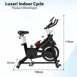 Luxari - Indoor Cycle 2 - Computer Met O.a. Hartslagfunctie - Verstelbare Weerstand - 10 Kg Vliegwiel - I-pad/telefoon Houder - Fitness Fiets - Hometrainer 15 Luxari - Indoor Cycle 2 - Computer Met O.a. Hartslagfunctie - Verstelbare Weerstand - 10 Kg Vliegwiel - I-pad/telefoon Houder - Fitness Fiets - Hometrainer -Fit Gear Verkoop 1200x1200 695