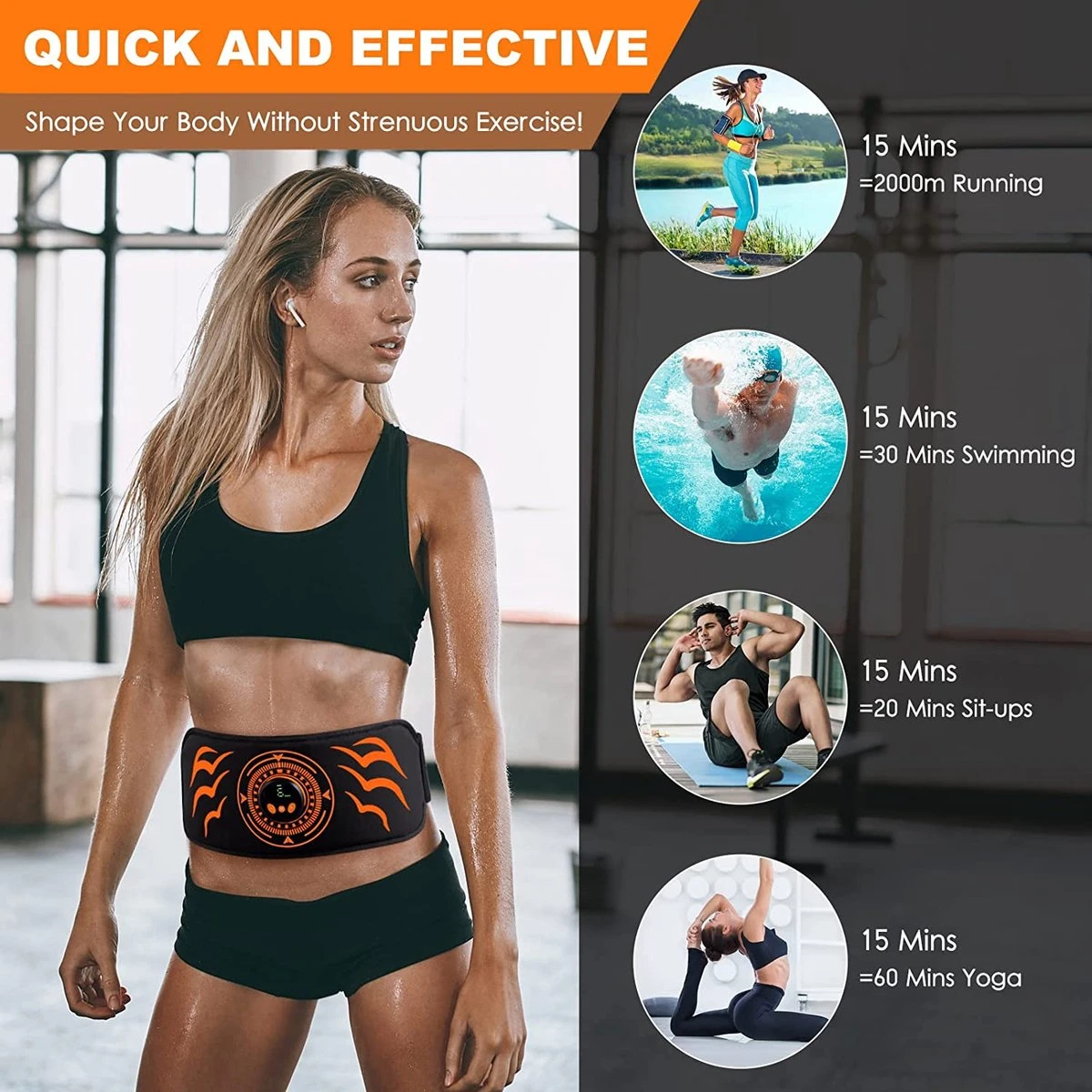 Merkloos Premium Buiktrainer - Abs - Ab Trainer - Buikspieren Fitness Gym - Voor Man En Vrouw Buikspiertrainer 8 Merkloos Premium Buiktrainer - Abs - Ab Trainer - Buikspieren Fitness Gym - Voor Man En Vrouw Buikspiertrainer - Afbeelding 6