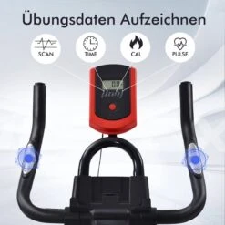 Indoor Cycling Fiets Met Magnetische Weerstand - Stationaire Cardiogym Hometrainer - 6 Kg Vliegwiel En Verstelbaar Comfortabel Zitje - Zwart En Rood 30 Indoor Cycling Fiets Met Magnetische Weerstand - Stationaire Cardiogym Hometrainer - 6 Kg Vliegwiel En Verstelbaar Comfortabel Zitje - Zwart En Rood -Fit Gear Verkoop 1200x1200 706