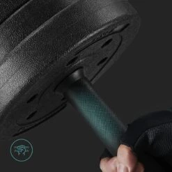 Hoppa! Halterset,verstelbare Kunststof Dumbbell Set, Met Aansluitende Stalen Buis, Halters, Dumbbell Set, 20 Kg/30 Kg, Workout Fitness Training, 1 Paar, -Fit Gear Verkoop 1200x1200 721