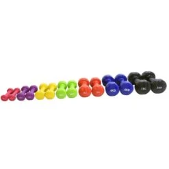 Vinyl Dumbbell Focus Fitness - 2 X 2 Kg - Groen -Fit Gear Verkoop 1200x1200 742