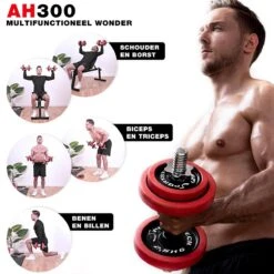 Sportstech AH300 Halterset - Korte&lange Halter Dumbbell Ineen - 30 Kg - Halters - Gewichten 15 Sportstech AH300 Halterset - Korte&lange Halter Dumbbell Ineen - 30 Kg - Halters - Gewichten -Fit Gear Verkoop 1200x1200 760