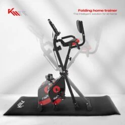 KM-Fit Hometrainer, Fitnessfiets, Opvouwbare Fitnessfiets, Tot 100kg -Fit Gear Verkoop 1200x1200 77