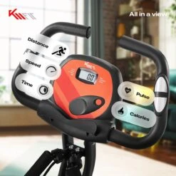 KM-Fit Hometrainer, Fitnessfiets, Opvouwbare Fitnessfiets, Tot 100kg -Fit Gear Verkoop 1200x1200 79