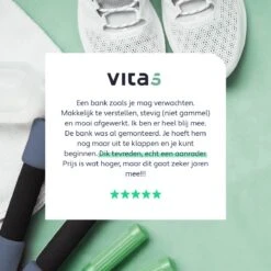 Vita5 Halterbank – Fitnessbank – Verstelbaar Met Rugleuning – Voor Gewichten – Incl. Weerstandsbanden En Beenhouder – Inklapbaar -Fit Gear Verkoop 1200x1200 791