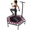 Zonovi Fitness Trampoline 250 Kilo – Mini Trampoline – Kleine Trampoline – Sport Trampoline – Met Elastieken – Zwart – Roze – 106 Cm – 42 Inch. 2 Zonovi Fitness Trampoline 250 Kilo – Mini Trampoline – Kleine Trampoline – Sport Trampoline – Met Elastieken – Zwart – Roze – 106 Cm – 42 Inch. -Fit Gear Verkoop 1200x1200 82